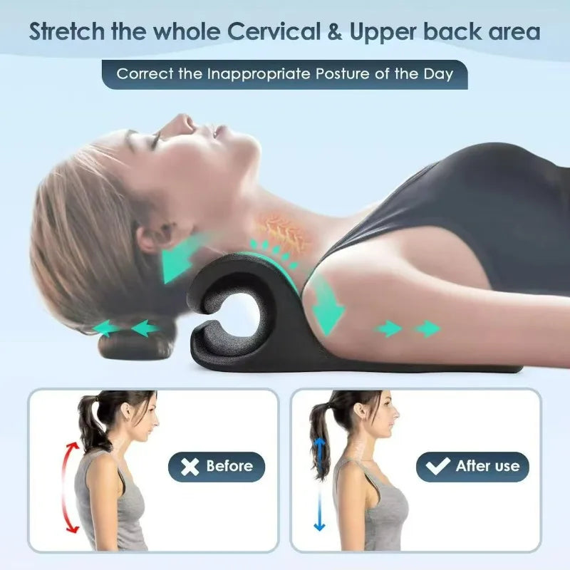 Scapula Massager Relax Promote Blood Circulation Scapula Stretching Muscle Relaxer Acupoint Point Massager Pillow Healthbenefits