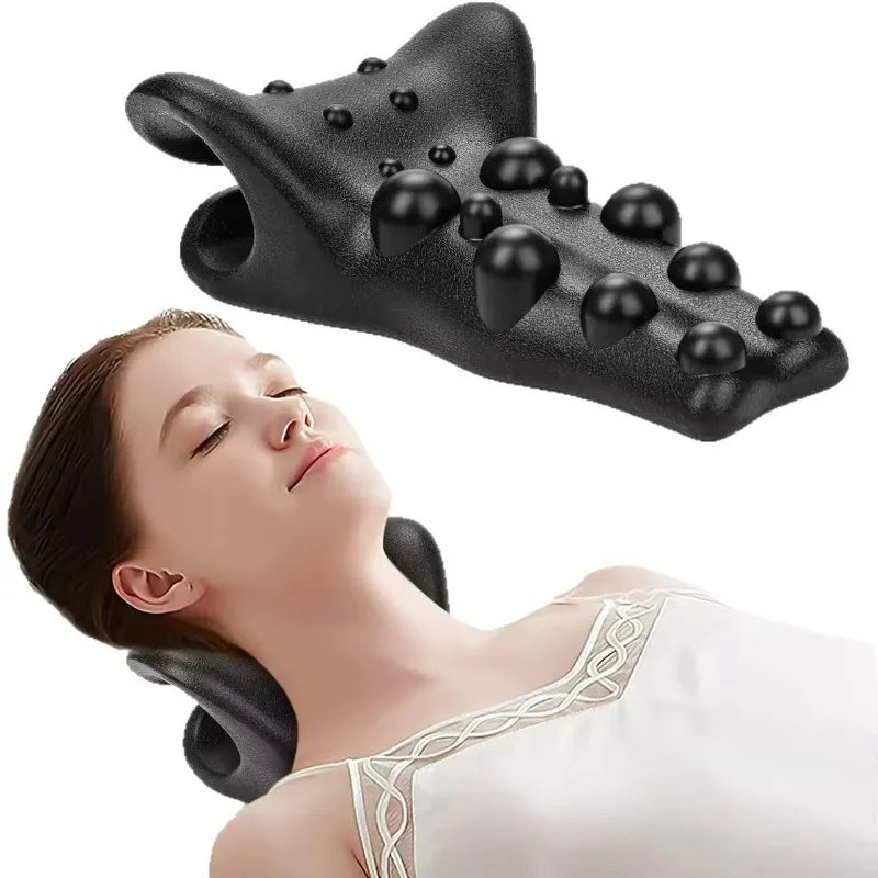 Scapula Massager Relax Promote Blood Circulation Scapula Stretching Muscle Relaxer Acupoint Point Massager Pillow Healthbenefits