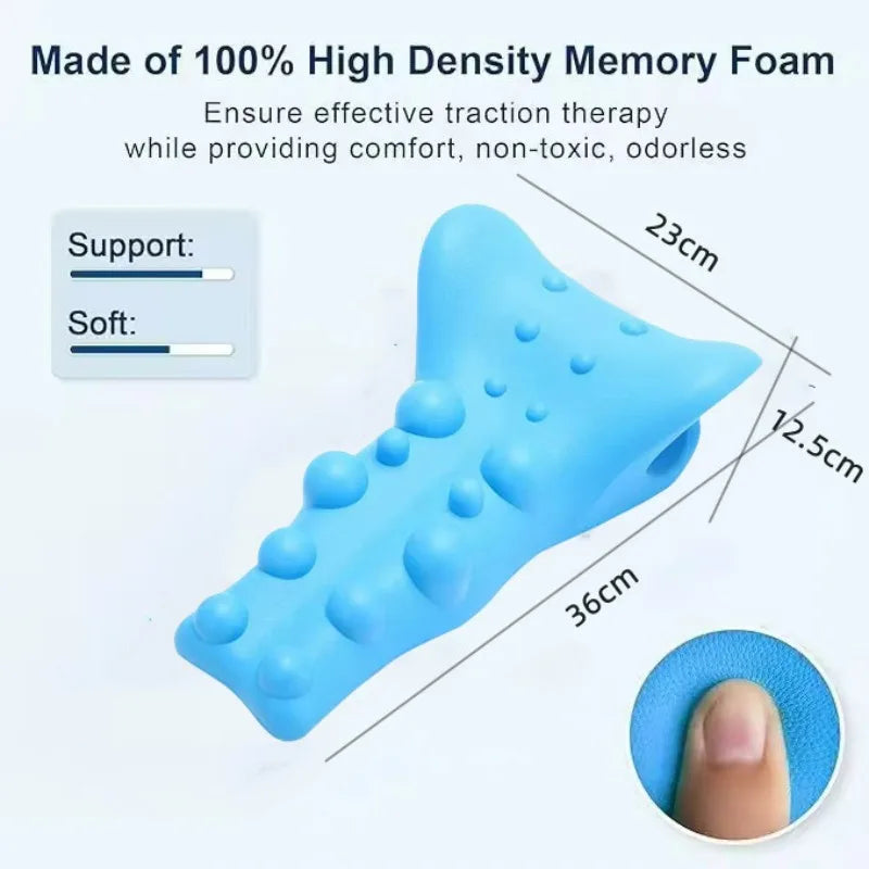 Scapula Massager Relax Promote Blood Circulation Scapula Stretching Muscle Relaxer Acupoint Point Massager Pillow Healthbenefits