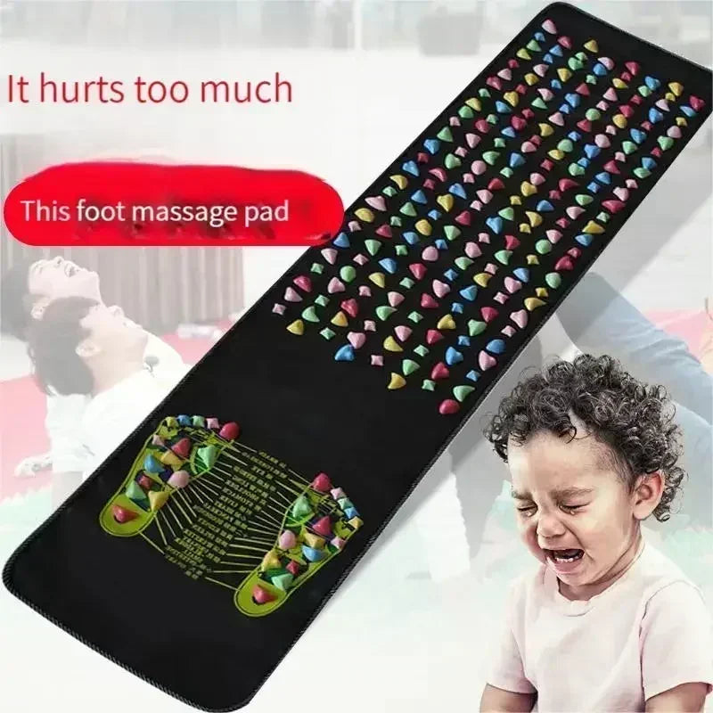 Fingerpressure Board Foot Foot Massage Pad Health Walk Foot Pressure Board Foot Massage Pad Relief Pain Relax Massage Pad