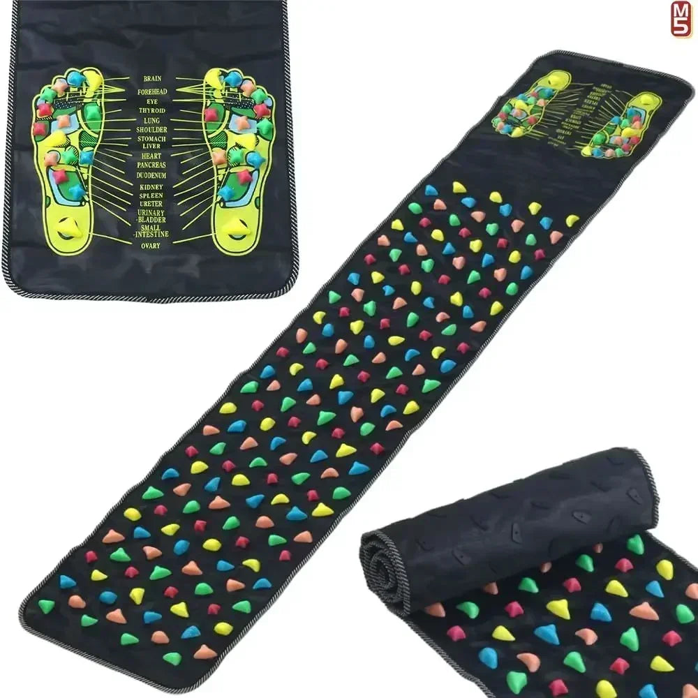 Fingerpressure Board Foot Foot Massage Pad Health Walk Foot Pressure Board Foot Massage Pad Relief Pain Relax Massage Pad