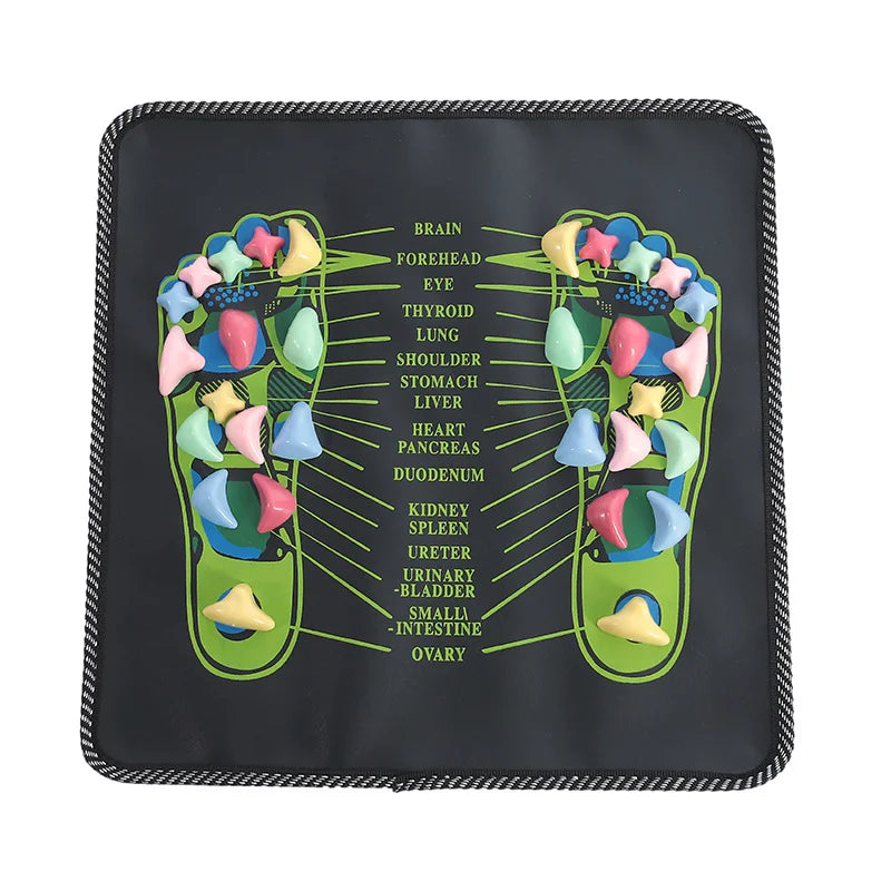 Fingerpressure Board Foot Foot Massage Pad Health Walk Foot Pressure Board Foot Massage Pad Relief Pain Relax Massage Pad